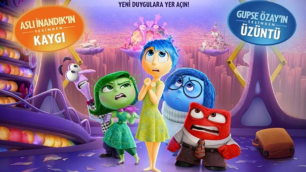 2024 yılının tüm dünyada gişe rekorları kıran animasyonu &apos;Ters Yüz 2’, beyazperdenin ardından şimdi sadece Disney+’ta!