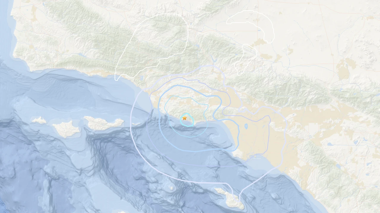 Malibu’da 3.8 Büyüklüğünde Deprem!