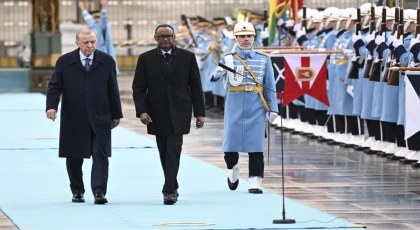 Ruanda Cumhurbaşkanı Paul Kagame Ankara’da