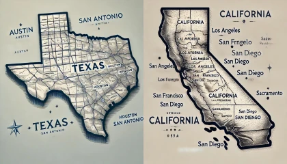 "Texas, California'nın Yerine Geçiyor!" Dedikodusu