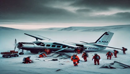 Alaska’da Feci Uçak Kazası!